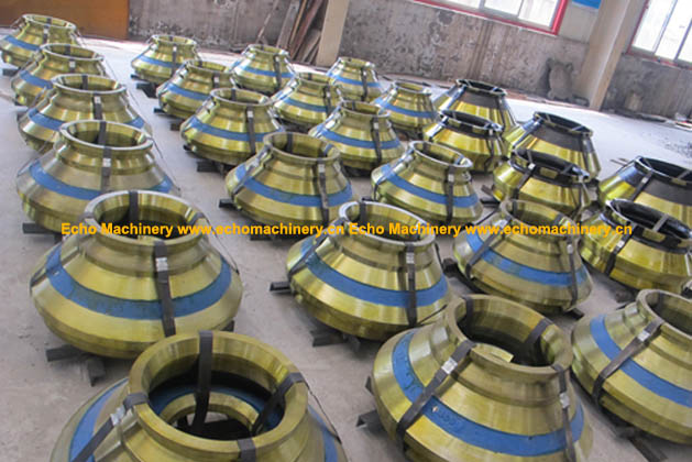 Echo Machinery Cone Crusher Concave and mantle