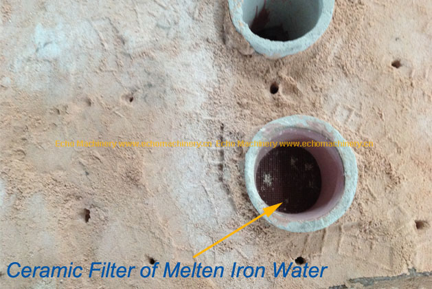 Ceramic Filter of Melten Iron Water