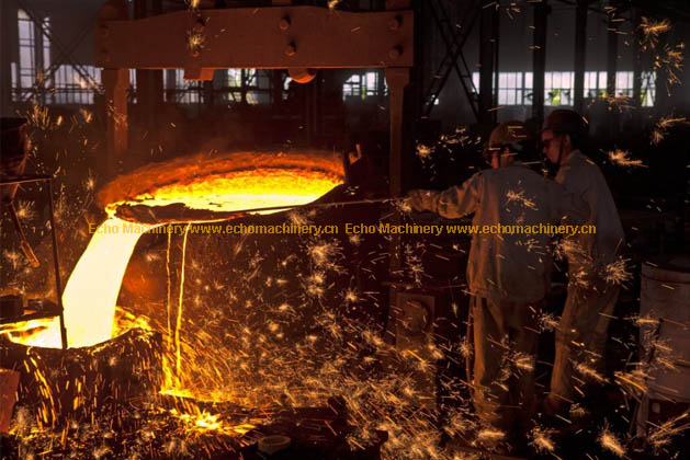 Echo Machinery Pouring Casting Photo